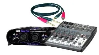¿CÓMO CONECTAR UNA CONSOLA DE SONIDO A UNA INTERFAZ DE AUDIO EXTERNA USB?
