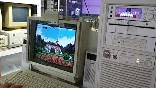 486 레트로 컴퓨터로 도스 게임 하기 #2편 고인돌 PREHISTORIK