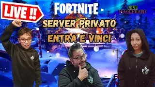 maratona fase 5 ⏳ privati fortnite e poi horror fortnite! 💀🎡