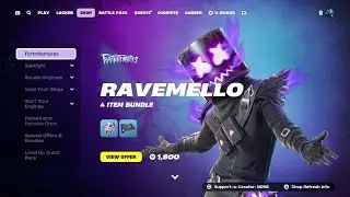 Fortnite Item Shop for October 30th 2024 (NEW RAVEMELLO SKIN)