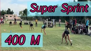 Super Fast Sprint (Final) 400 M Under -20 Boys North Zone Competition