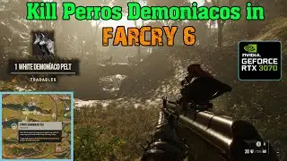 Far Cry 6 - Kill perro demoniaco ( Black and White Demon&iacute;aco)  (Wolves)
