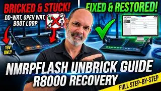 How to Unbrick ANY Netgear R8000 Router (NMRPFlash Step-by-Step)