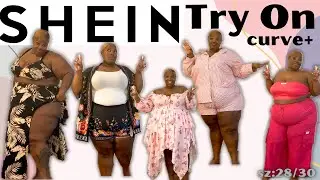 Летняя примерка от Shein: доступные модные и красивые платья Curve+ 👗 🔥