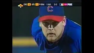 2003 MLB Postseason NLDS Game 1 CHC vs ATL Kerry Wood先發逐球 MAX99MPH