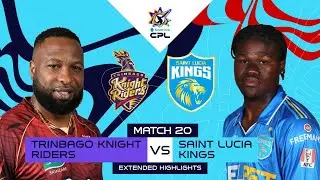 Extended Highlights | Trinbago Knight Riders vs Saint Lucia Kings | CPL 2025