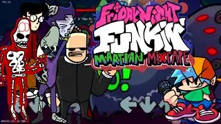 Friday Night Funkin' | Martian Mixtape 2.0 [All Weeks + Cutscenes] | FNF Mods