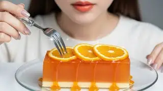 Turning Glass into an Orange Cake&hellip; Completely Transparent Magic 🍊🍰😱