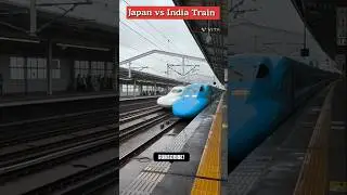 japan vs india train comparison #shorts #trending #train #gopirailworld