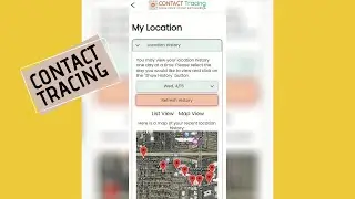 Contact Tracing App