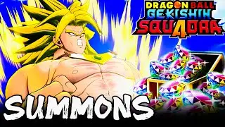 FINALLY GOT NEW SUMMON ANIMATION!! | DRAGON BALL GEKISHIN SQUADRA | 