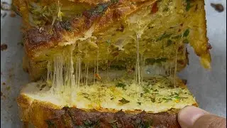 GARLIC BREAD ESA HO TO DIET KAL SE    #foodie #healthyfood #youtube #foodblogger #viral #viralfeed