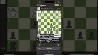 Play 186| Expected #bishop Capture ❌ #king Move Surprise&rarr;Queen #checkmate #chess #mindgames #chescom