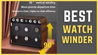 Best Watch Winder | Vertical Watch Winders Rotating Automatic Watches Review in 2025
