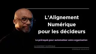 Alignement Numérique  La démarche pour les décideurs