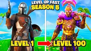 The FASTEST Ways To Level Up + Gain XP In Season 5! (Fortnite Level Up Fast)