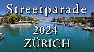Street Parade 2024 in Zürich