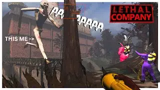 I Terrified Them As The Monsters in Lethal Company