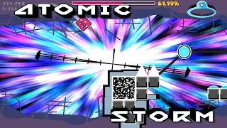 atomic storm by GHHH (easy demon) - Geometry Dash