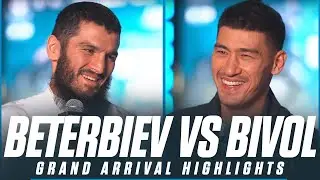 Artur Beterbiev & Dmitry Bivol Take Center Stage | GRAND ARRIVAL HIGHLIGHTS