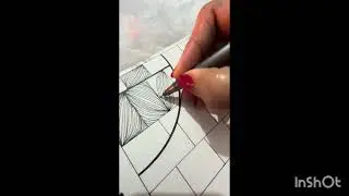#zenpatterns#doodleart#drawing#art#contentcreator#relaxing#lines#yt #artwork#pattern#arttherapy#art 