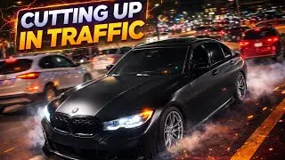 CUTTING UP IN MY 500HP BMW M340I… 