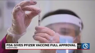 Video: Doctors hope FDA's approval of Pfizer vaccine gives people more validity
