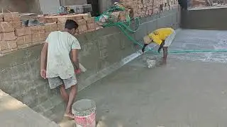 Swimming pool waterproofing treatment FOSROC BRUSH BOND RFX 