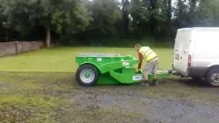 Lyndy 3000 skip & pallet trailer