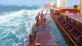 heavy weather crossing 🚢#merchantnavy #shiplife #sailor #federal #atlantic #waves #heavyweather
