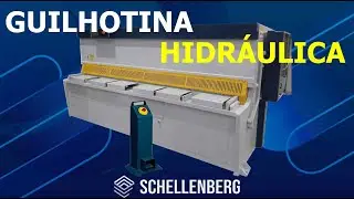 Guilhotina Hidr&aacute;ulica para Chapas de A&ccedil;o