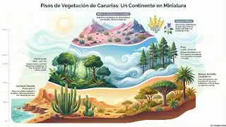Pisos de vegetaci&oacute;n de Canarias #PAU2026 