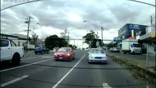 Real-time drive, Rear Window View, Ringwood East to Clayton - Please subscribe