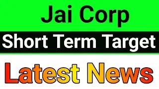 Jai Corp share latest news today🪀jai corp share latest news🔥jai corp share