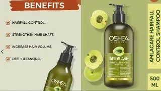 Oshea Herbals Amla Care Hairfall Control Shampoo Review | How To Use Oshea Herbals Amla Care Shampoo