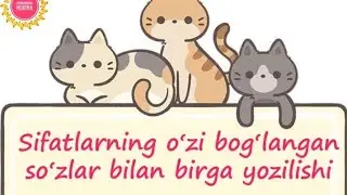 4-SINF,  ONA TILI:  