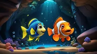 Fifi Fish Swims in Circles | Ocean Song for Kids | Nursery Rhymes and Underwater Learning
