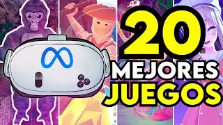 20 MEJORES JUEGOS MULTIJUGADOR de META QUEST 3S, QUEST 3, QUEST 2 & PRO 🔥