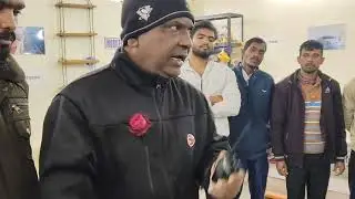 Security equipment training by Charles