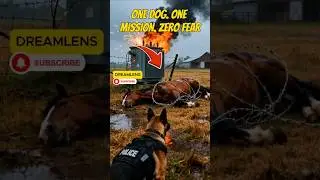 Hero K-9 Saves Trapped Horse in Explosive Rescue Mission! 💥🐕🔥#shorts