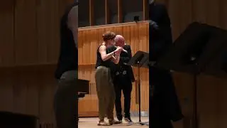 Our ultimate flute duo, Katherine Baker & Michael Cox, at the Just Flutes Festival!🌟❤️