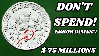 Hunt for MILLION DOLLAR Dimes! Roosevelt Error Coins Still in Circulation!