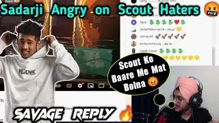 😳 Sardarji Angry on Scout Haters 🤬 Scout Not Playing Lan 💔