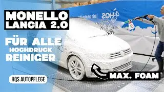 NEU: Maximaler Schaum mit der Monello Lancia 2.0 (f&uuml;r jeden Hochdruckreiniger)