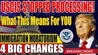USCIS STOPS Processing Applications Immigration Moratorium 2026    Venezuela TPS & Travel Ban Update
