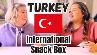 WI Try an INTERNATIONAL SNACK BOX from TURKEY!! 🇹🇷