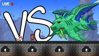 Taking on Duke Fishron in Calamity Terraria! [VOD]