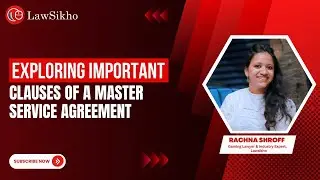 Exploring Important Clauses of a Master Service Agreement