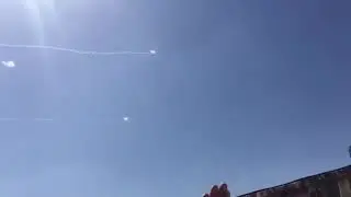 Israeli IRON DOME Intercepts Gaza Rockets *Raw* FORTH NEWS