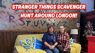 FREE STRANGER THINGS TREASURE HUNT?! London Trail + Exclusive Goodies! Hawkins Heroes Quest!!!